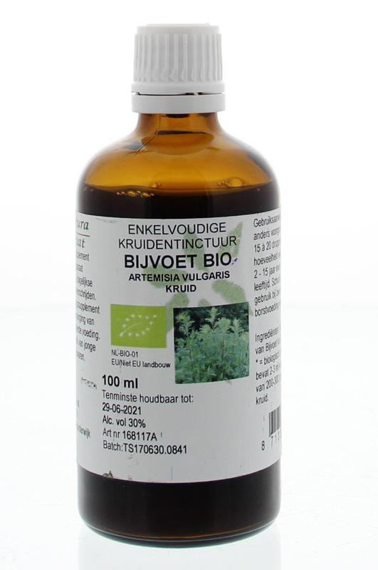 Artemisia vulgaris herb/bijvoet tinctuur bio