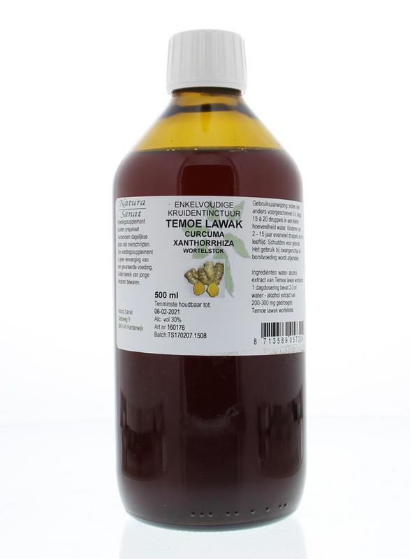 Curcuma xanthorrhiza rhiz / temoe lawak tinctuur