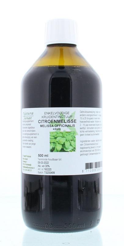 Melissa officinalis herb / citroenmelisse tinctuur