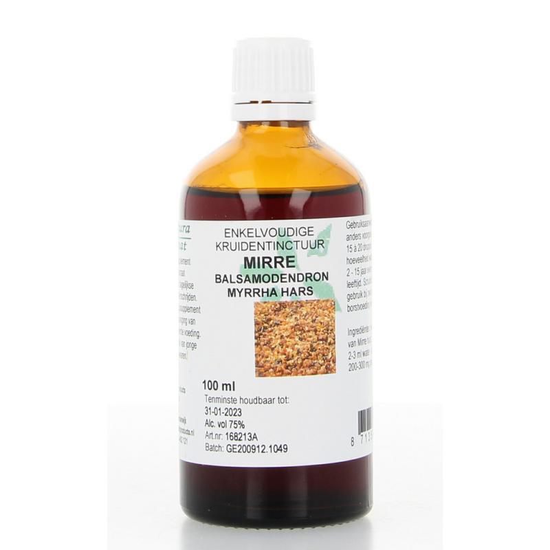 Balsamodendron myrrha gum/mirre tinctuur