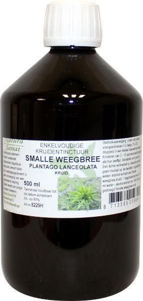 Plantago lanc / smalle weegbree tinctuur bio