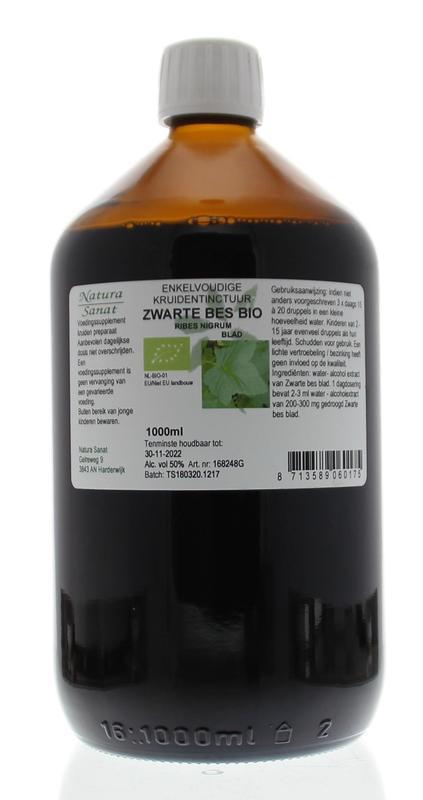 Ribes nigrum / zwarte bes tinctuur bio