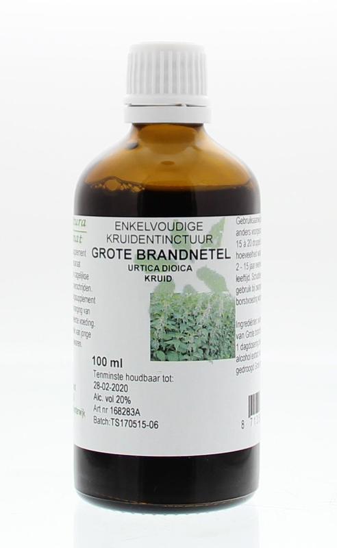Urtica dioica / brandnetel kruid tinctuur
