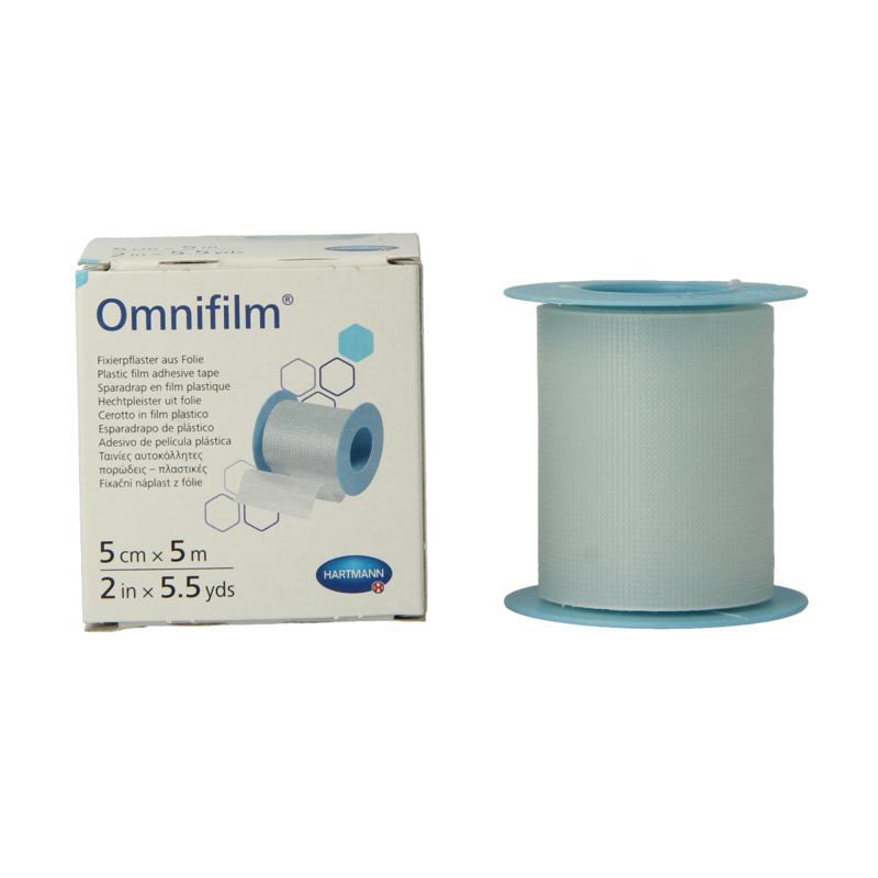 Omnifilm fixatiepleister folie 5m x 5cm