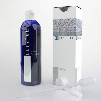 Crystal Colloidaal zilver 10ppm
