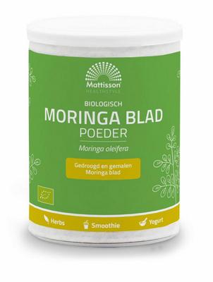 Mattisson Moringa blad poeder moringa oleifera bio Mattisson Moringa blad poeder moringa oleifera bio