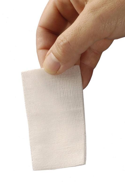 Hydrofiel gaaskompres 10 cm x 10 cm steriel