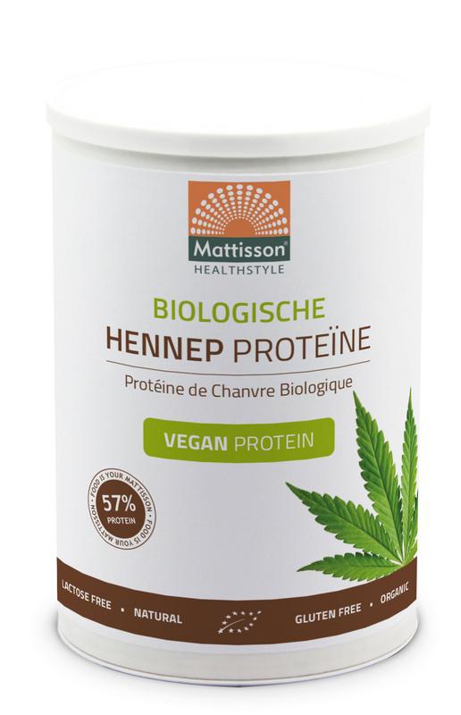Vegan hennep proteine 50% bio