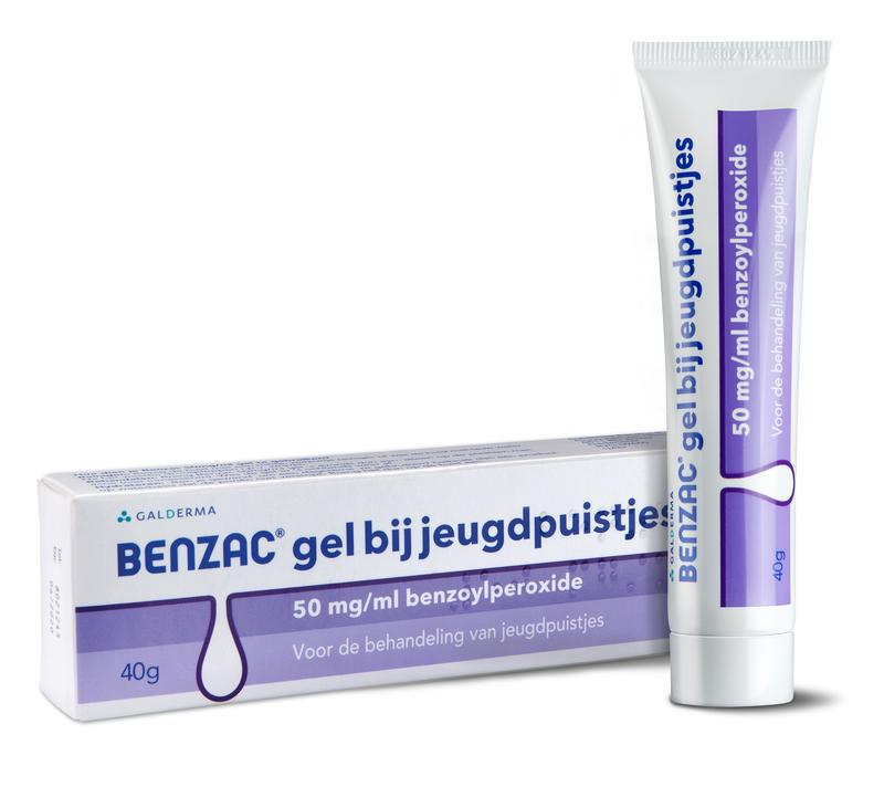 Gel 50mg/ml benzoylperoxide