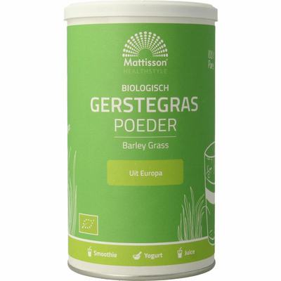 Mattisson Gerstegras barley grass Europa bio Mattisson Gerstegras barley grass Europa bio