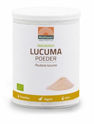 Mattisson Lucuma poeder pouteria lucuma bio