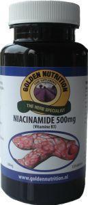 Merkloos niacinamide 500mg gn 60tab