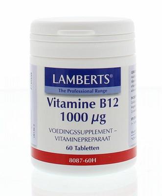 Lamberts Vitamine B12 1000mcg (cyanocobalamine)