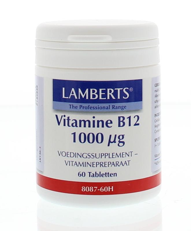 Vitamine B12 1000mcg (cyanocobalamine)