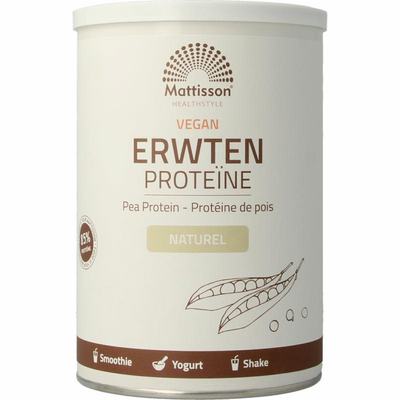 Mattisson Absolute erwten proteine naturel vegan Mattisson Absolute erwten proteine naturel vegan