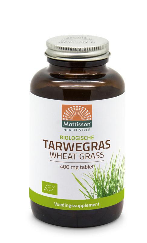 Tarwegras wheatgrass tabletten raw 400mg bio