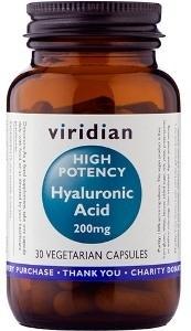 VIRIDIAN hyaluronic acid 200 mg 30 caps