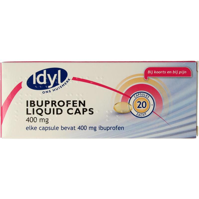 Ibuprofen 400mg liquid caps