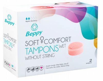 Beppy Soft+ comfort tampons wet