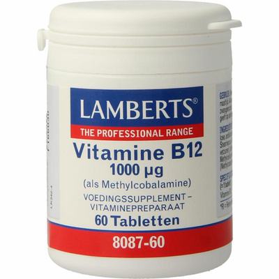 Lamberts Vitamine B12 methylcobalamine 1000mcg Lamberts Vitamine B12 methylcobalamine 1000mcg