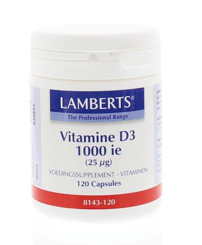 Vitamine D3 1000IE/25mcg