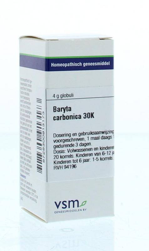 Baryta carbonica 30K