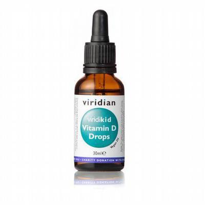 VIRIDIAN Viridikid vitd3 druppels 400ie 30ml