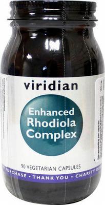 VIRIDIAN enhanced rhodiola cpl viridian 90vc