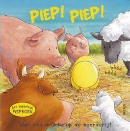 Merkloos piep piep drukte od boerderij! boek