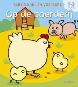 baby's kijk+voelboek boerderij boek