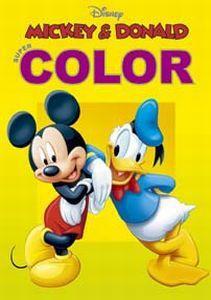 disney super color mickey&don boek