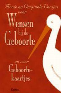 mooie+orig versjes geboorte boek