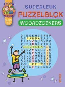 Merkloos superleuk puzzelblok woordz boek