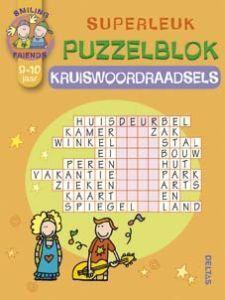 Merkloos superleuk puzzelblok kruisw boek