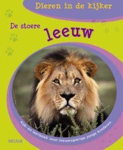 dieren kijk 23 stoere leeuw boek