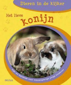 Merkloos dieren kijk 09 lieve konijn boek