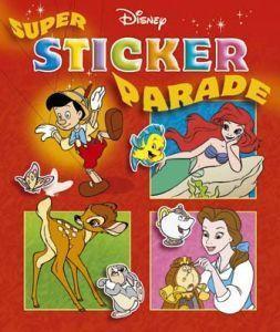 Merkloos disney super sticker parade boek