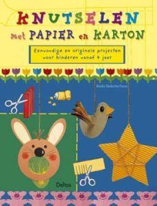 Merkloos knutselen papier+karton boek