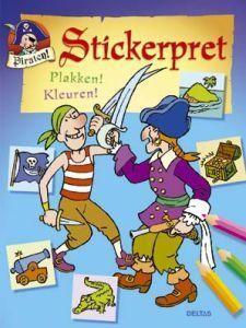 piraten! stickerpret boek