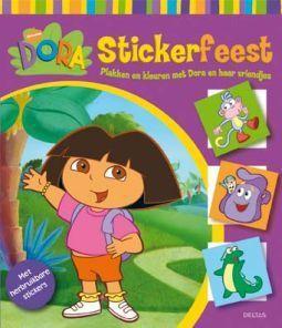 stickerfeest dora boek