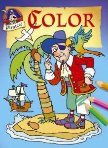 Merkloos pirates! color boek