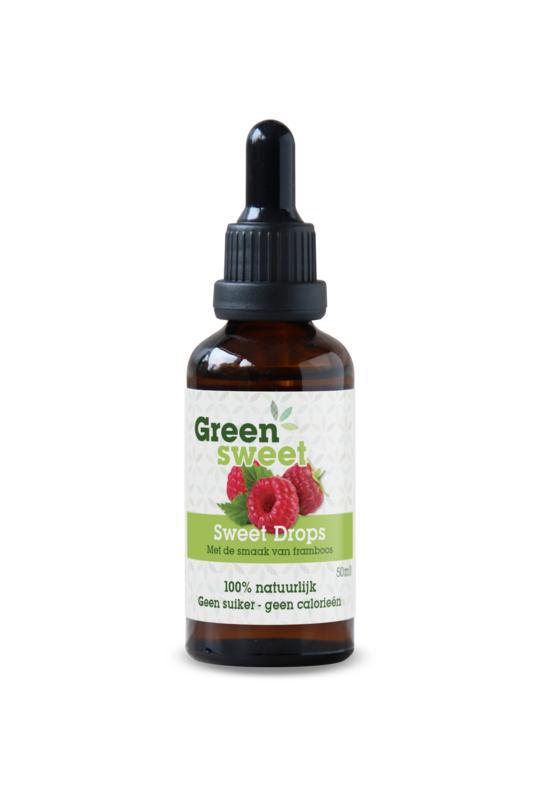 Vloeibare stevia framboos