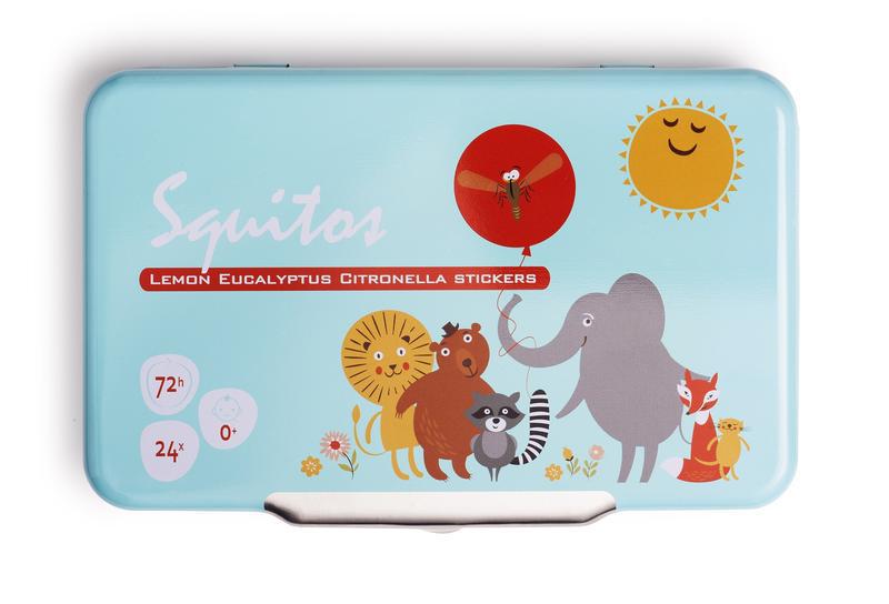 Lemon eucalyptus citronella geurstickers