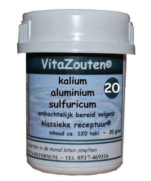 Kalium aluminium sulfuricum VitaZout nr. 20