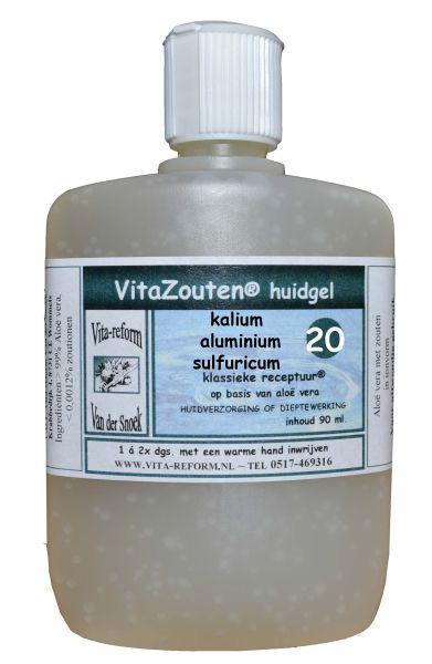 Kalium aluminium sulfuricum huidgel nr. 20