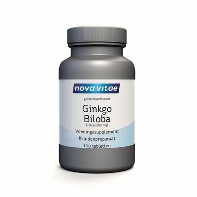 Nova Vitae Ginkgo biloba extract 60 mg Nova Vitae Ginkgo biloba extract 60 mg