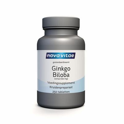 Nova Vitae Ginkgo biloba extract 60 mg Nova Vitae Ginkgo biloba extract 60 mg