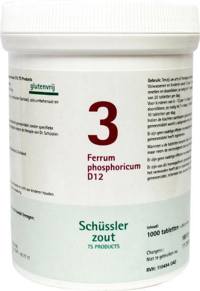 Ferrum phosphoricum 3 D12 Schussler