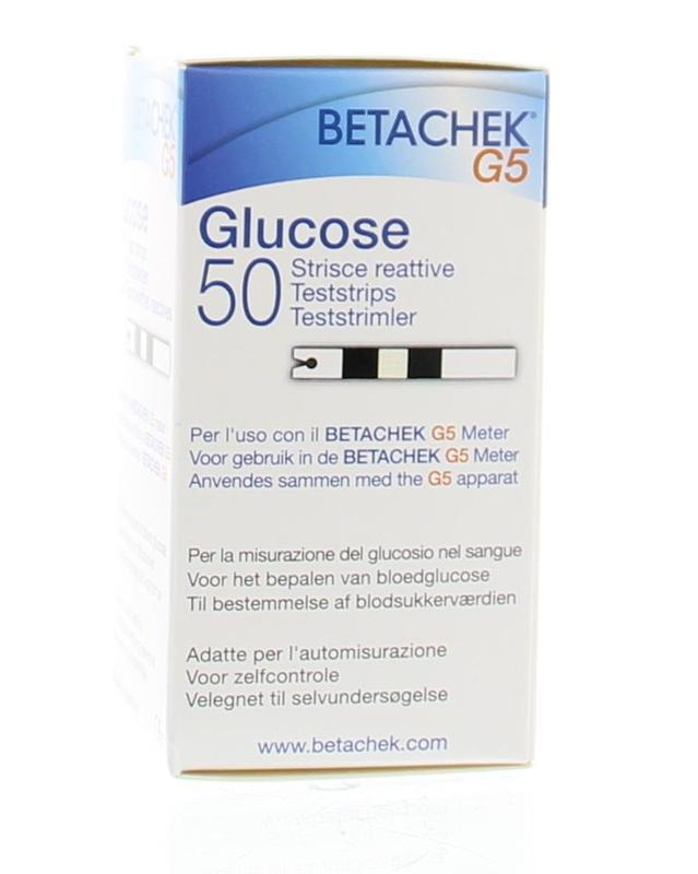 Betachek glucose teststrips