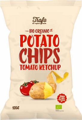 Trafo Chips tomaten ketchup 125g